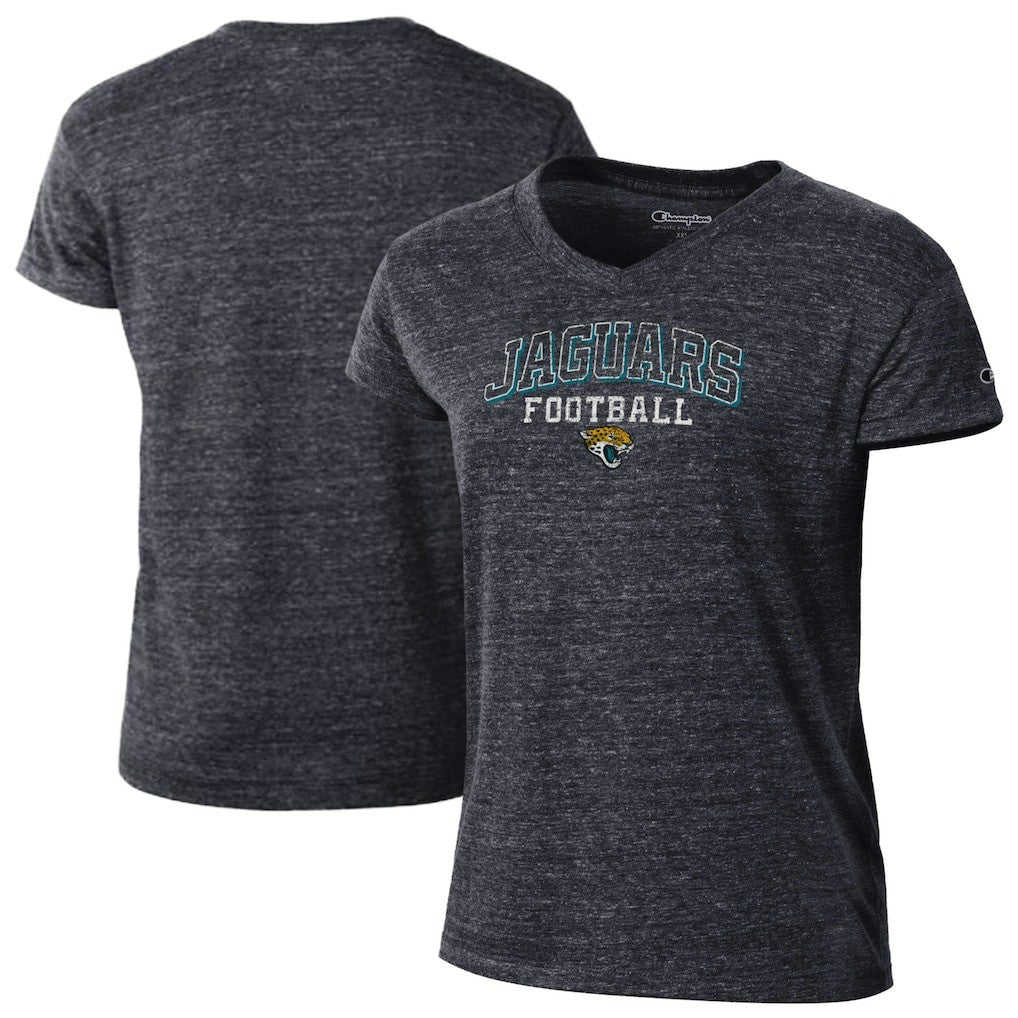 Women's Triumph Tri-Blend V-Neck T-Shirt - Jacksonville Jaguars