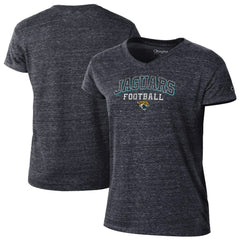 Women's Triumph Tri-Blend V-Neck T-Shirt - Jacksonville Jaguars