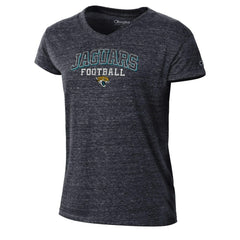Women's Triumph Tri-Blend V-Neck T-Shirt - Jacksonville Jaguars