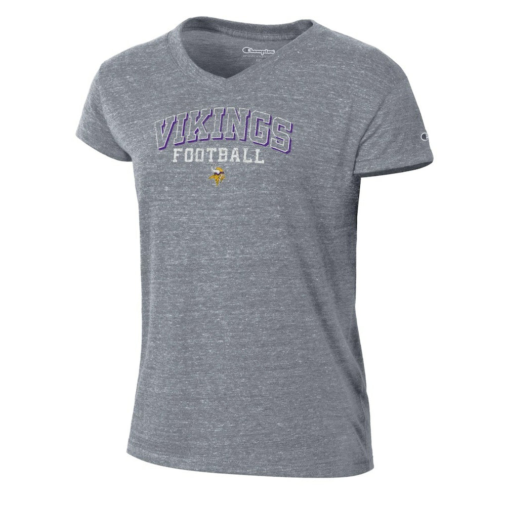 Women's Triumph Tri-Blend V-Neck T-Shirt - Minnesota Vikings