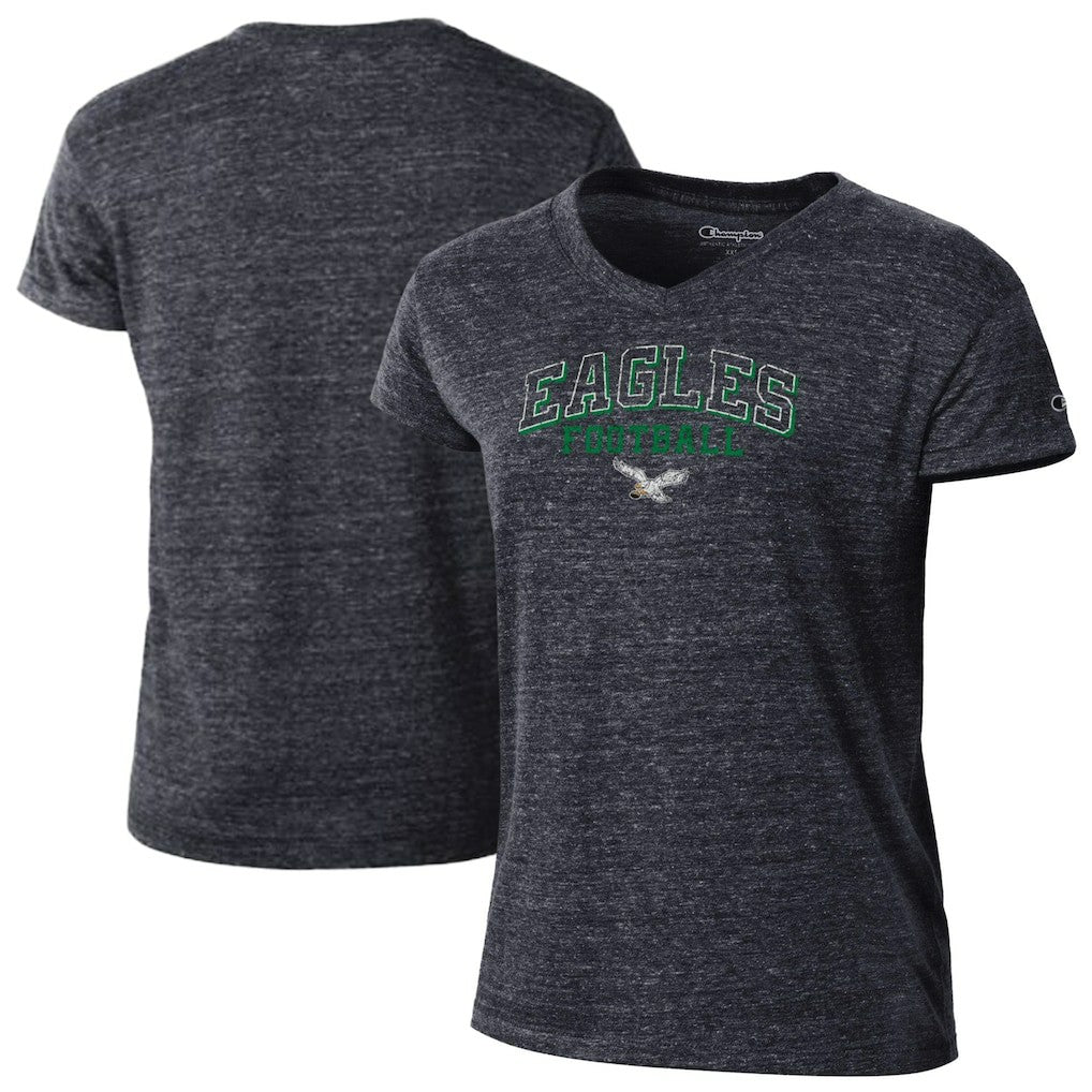 Women's Triumph Tri-Blend V-Neck T-Shirt - Philadelphia Eagles
