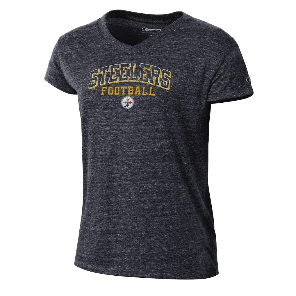 Women's Triumph Tri-Blend V-Neck T-Shirt - Pittsburgh Steelers