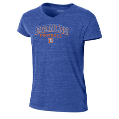 Women's Triumph Tri-Blend V-Neck T-Shirt - Denver Broncos