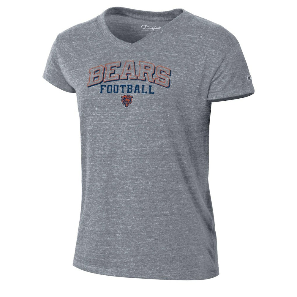 Women's Triumph Tri-Blend V-Neck T-Shirt - Chicago Bears