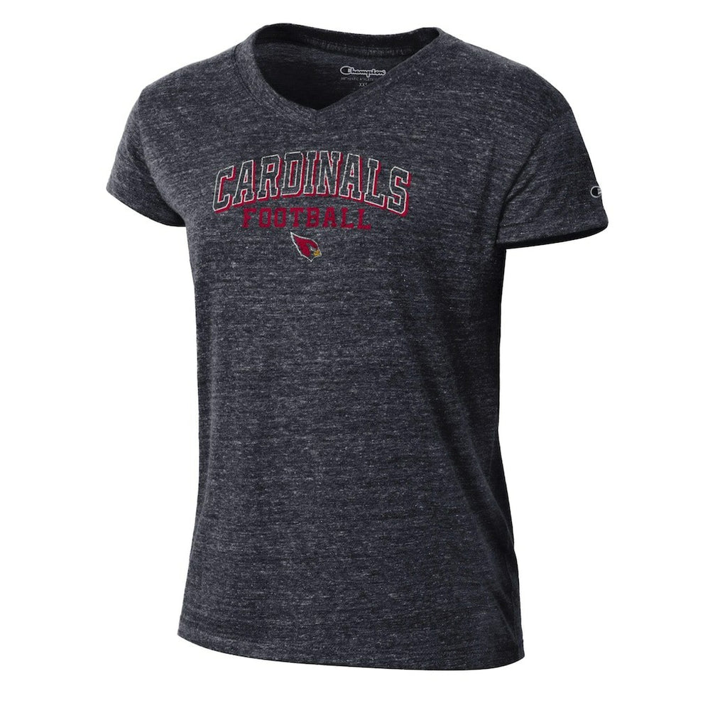 Women's Triumph Tri-Blend V-Neck T-Shirt - Arizona Cardinals