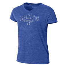 Women's Triumph Tri-Blend V-Neck T-Shirt - Indianapolis Colts