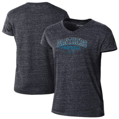 Women's Triumph Tri-Blend V-Neck T-Shirt - Carolina Panthers