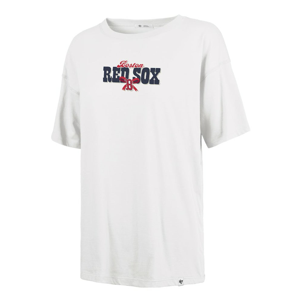 MLB Boston Red Sox '47 Women's Bow & Banner Sadie T-Shirt