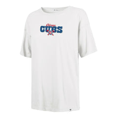 MLB Chicago Cubs '47 Women's Bow & Banner Sadie T-Shirt