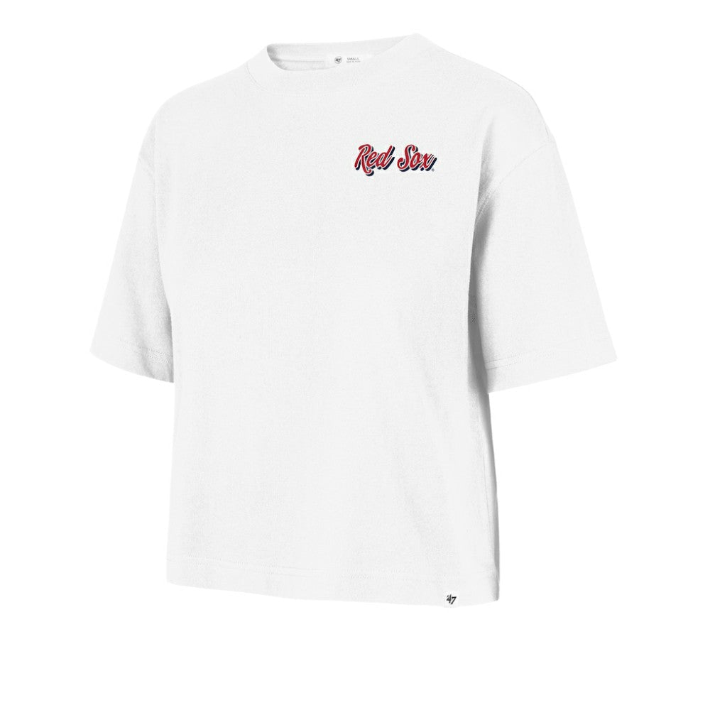 MLB Boston Red Sox '47 Women's Collage Script Reed City T-Shirt