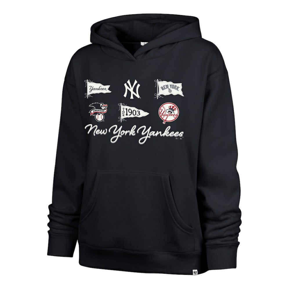 MLB New York Yankees '47 Women's Bow & Banners Naomi Hoodie