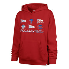 MLB Philadelphia Phillies '47 Women's Bow & Banners Naomi Hoodie