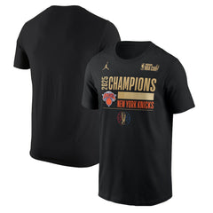 NBA New York Knicks Jordan Brand 2025 NBA Cup Champions Locker Room T-Shirt
