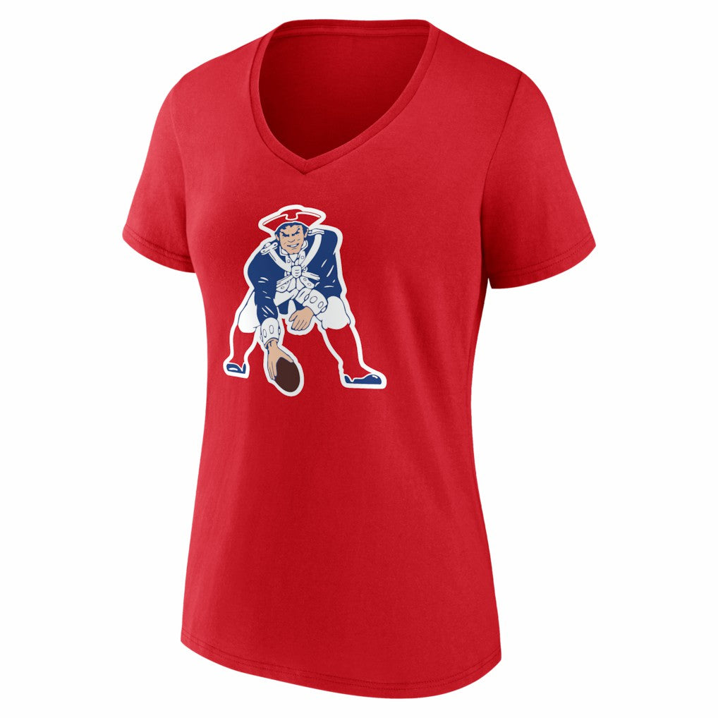 Drake Maye  Women's Nickname V-Neck T-Shirt - New England Patriots