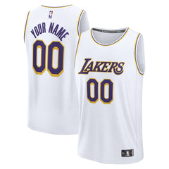 NBA Los Angeles Lakers Fast Break Custom Replica Jersey