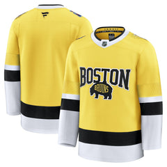NHL Gold Boston Bruins Fanatics 2026 NHL Stadium Series Premium Jersey