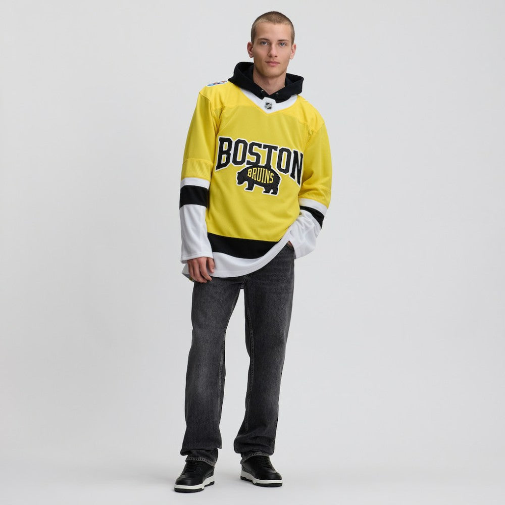 NHL Gold Boston Bruins Fanatics 2026 NHL Stadium Series Premium Jersey
