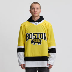 NHL Gold Boston Bruins Fanatics 2026 NHL Stadium Series Premium Custom Jersey