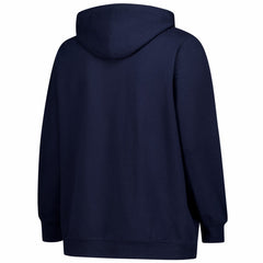 Women's Plus Size Heart & Soul Notch Neck Hoodie - Denver Broncos