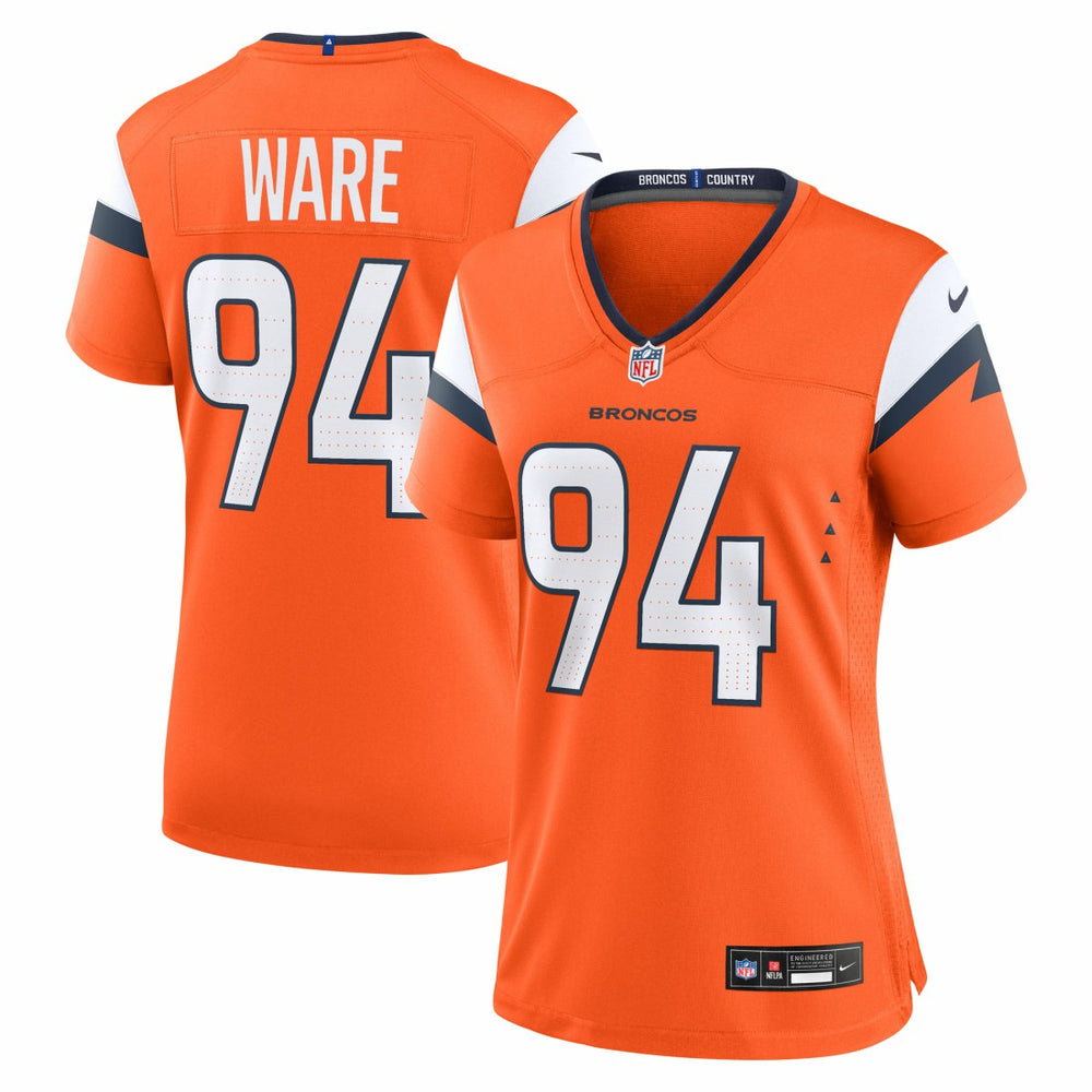 DeMarcus Ware  Women's Team Retired Game Jersey - Denver Broncos
