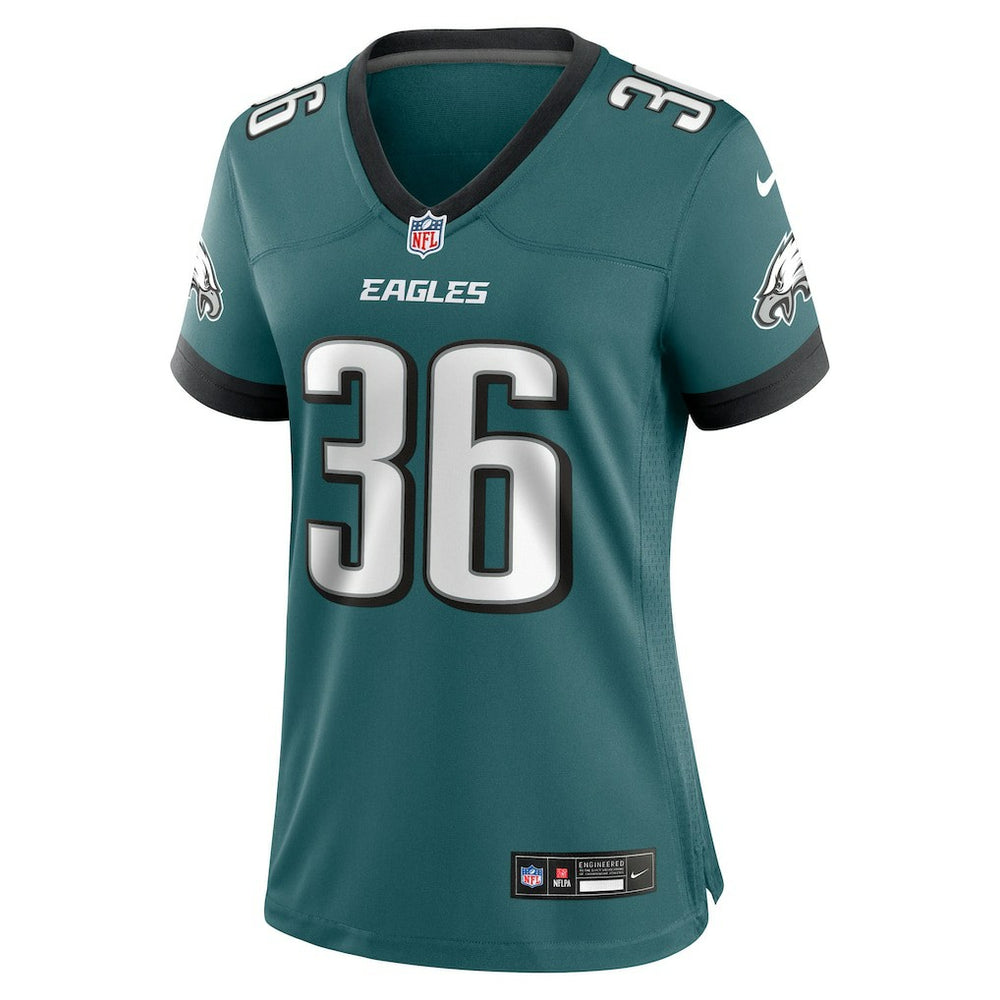 Brian Westbrook  Women's Team Retired Game Jersey - Philadelphia Eagles