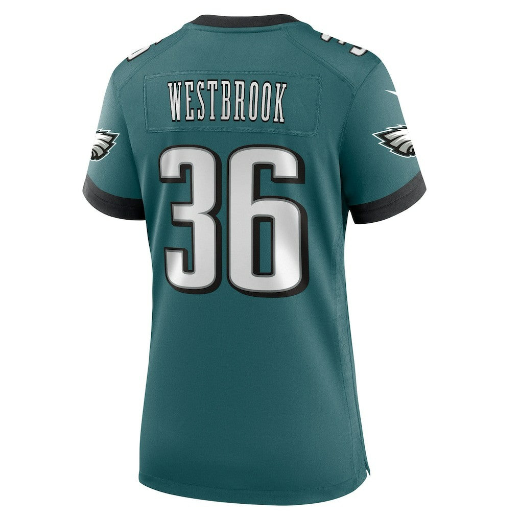 Brian Westbrook  Women's Team Retired Game Jersey - Philadelphia Eagles