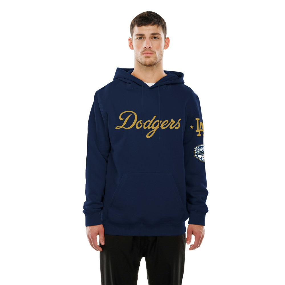 MLB Los Angeles Dodgers New Era 2026 Gold Collection Logo Hoodie