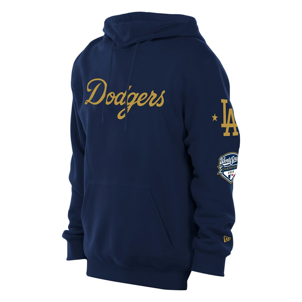 MLB Los Angeles Dodgers New Era 2026 Gold Collection Logo Hoodie
