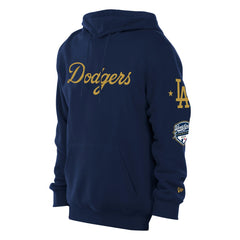MLB Los Angeles Dodgers New Era 2026 Gold Collection Logo Hoodie