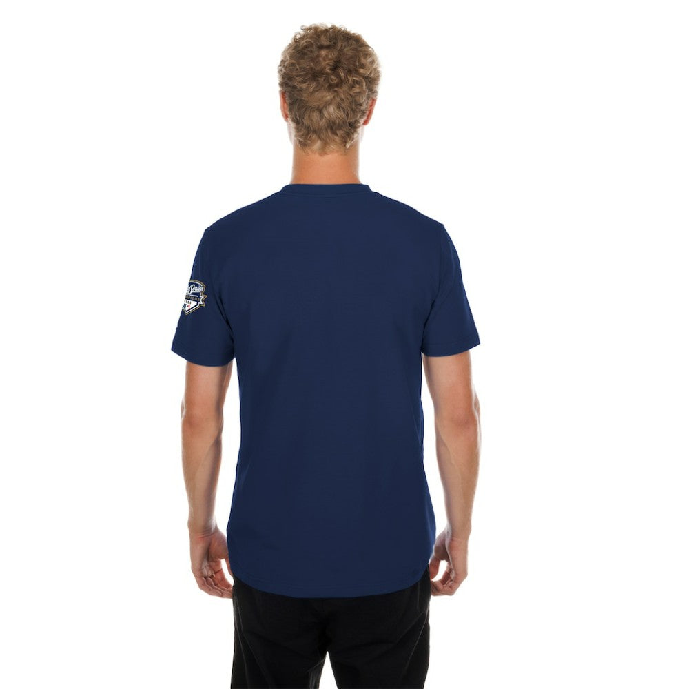 MLB Los Angeles Dodgers New Era 2026 Gold Collection Logo & Patch T-Shirt