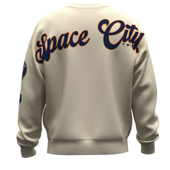 MLB Houston Astros Fanatics Unisex Spirit Jersey Fleece Crewneck Pennant Sweatshirt