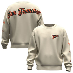 MLB San Francisco Giants Fanatics Unisex Spirit Jersey Fleece Crewneck Pennant Sweatshirt