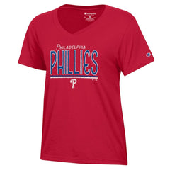 MLB Philadelphia Phillies Champion Women's Core V-Neck T-Shirt