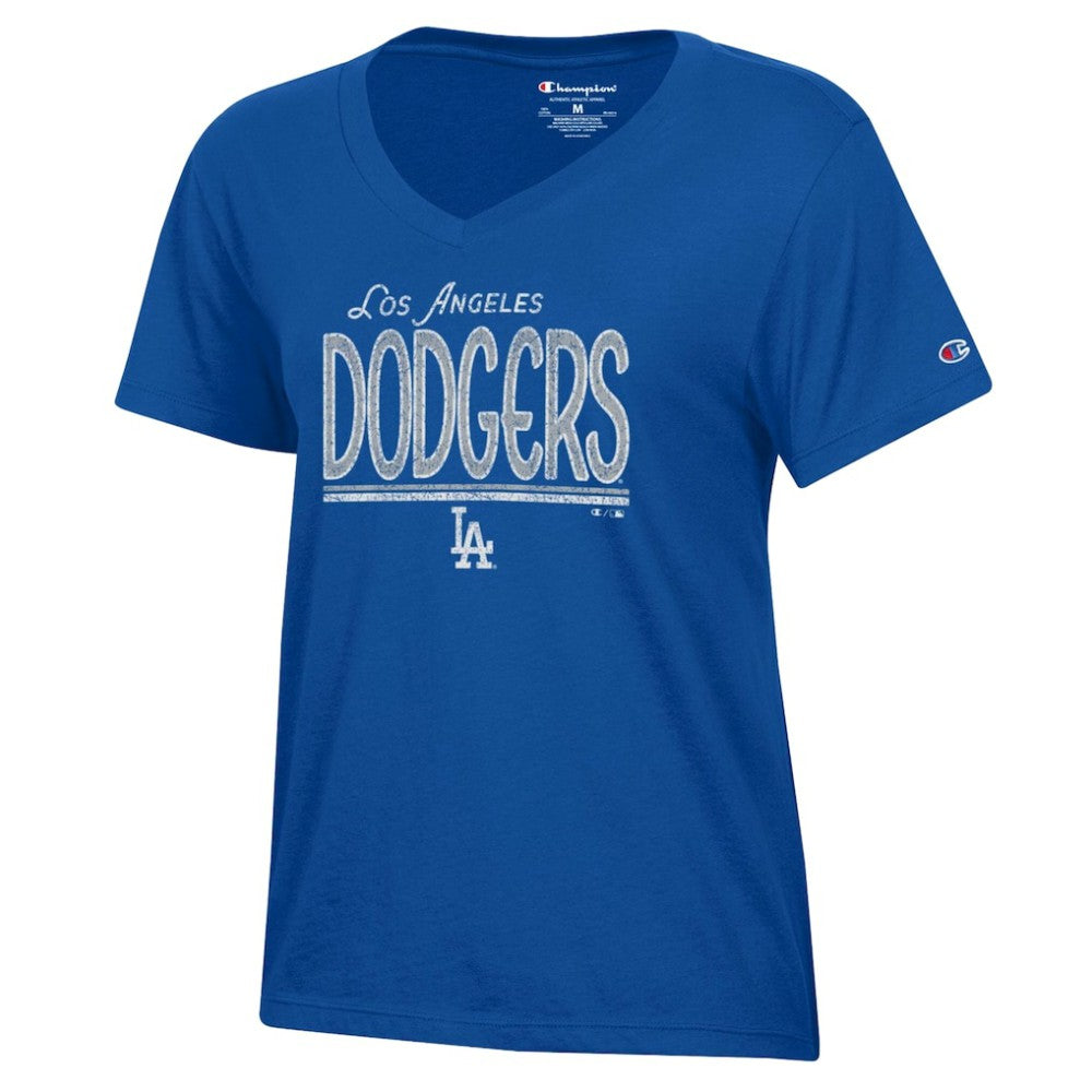 MLB Los Angeles Dodgers Champion Women's Core V-Neck T-Shirt