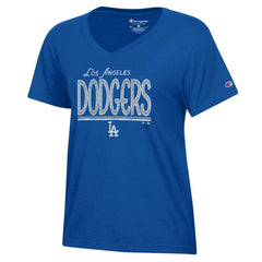 MLB Los Angeles Dodgers Champion Women's Core V-Neck T-Shirt