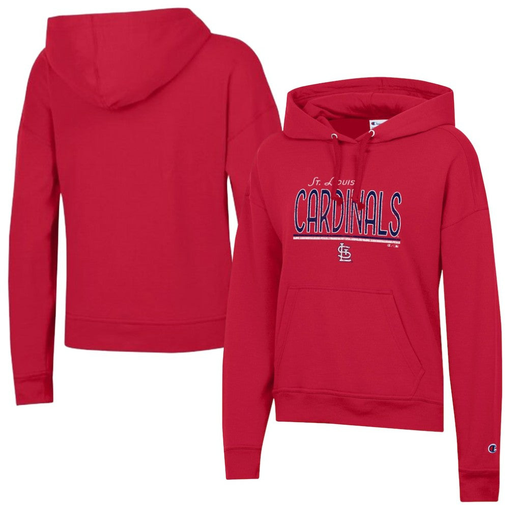 MLB St. Louis Cardinals Champion Women's Vintage Powerblend Hoodie