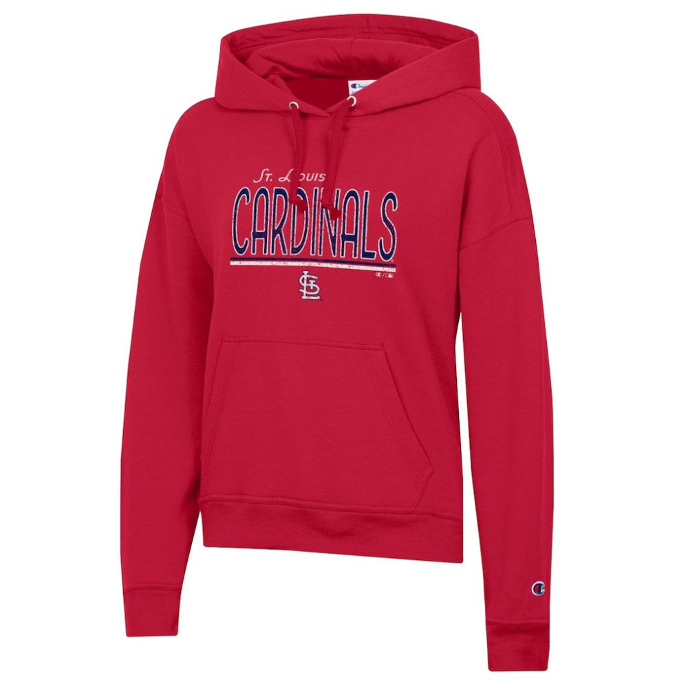 MLB St. Louis Cardinals Champion Women's Vintage Powerblend Hoodie