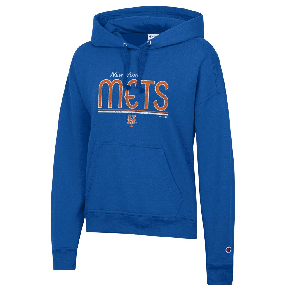 MLB New York Mets Champion Women's Vintage Powerblend Hoodie
