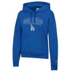 MLB Los Angeles Dodgers Champion Women's Distressed Powerblend Hoodie