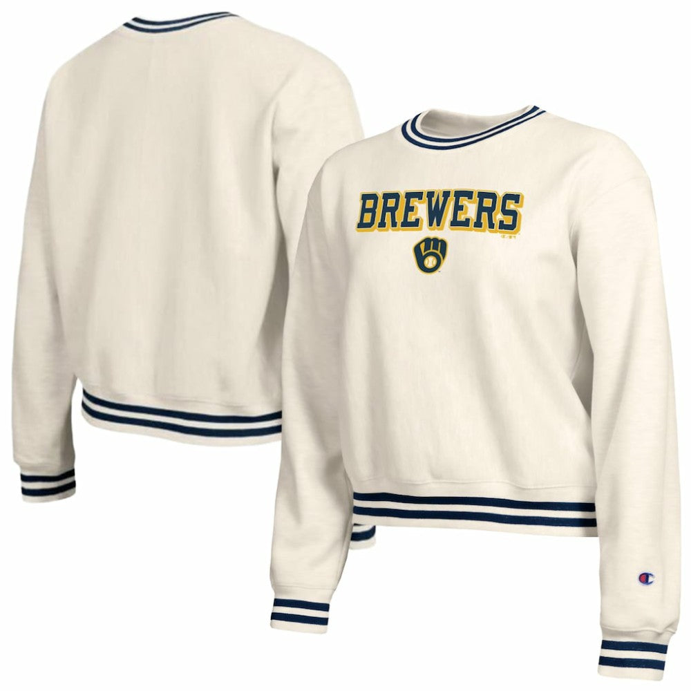 MLB Milwaukee Brewers Champion Women's Reverse Weave Sweatshirt