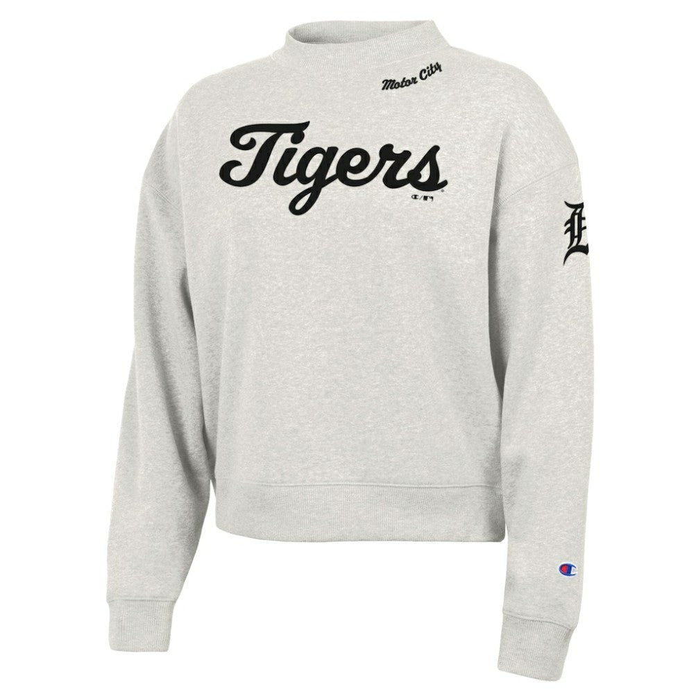 MLB Detroit Tigers Champion Women's Triumph Tri-Blend Sweatshirt