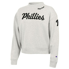 MLB Philadelphia Phillies Champion Women's Triumph Tri-Blend Sweatshirt