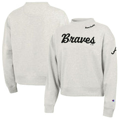 MLB Atlanta Braves Champion Women's Triumph Tri-Blend Sweatshirt