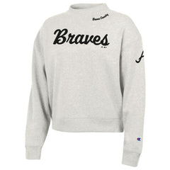 MLB Atlanta Braves Champion Women's Triumph Tri-Blend Sweatshirt
