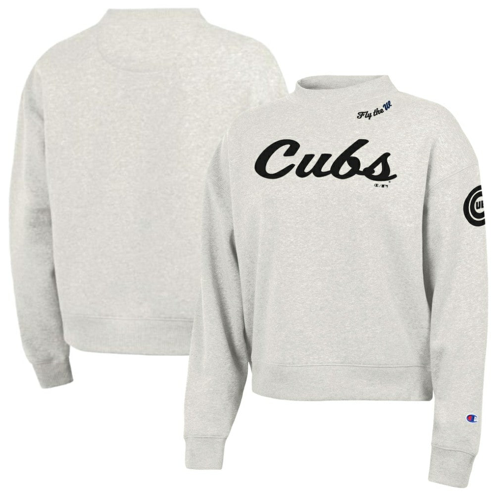MLB Chicago Cubs Champion Women's Triumph Tri-Blend Sweatshirt