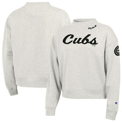 MLB Chicago Cubs Champion Women's Triumph Tri-Blend Sweatshirt