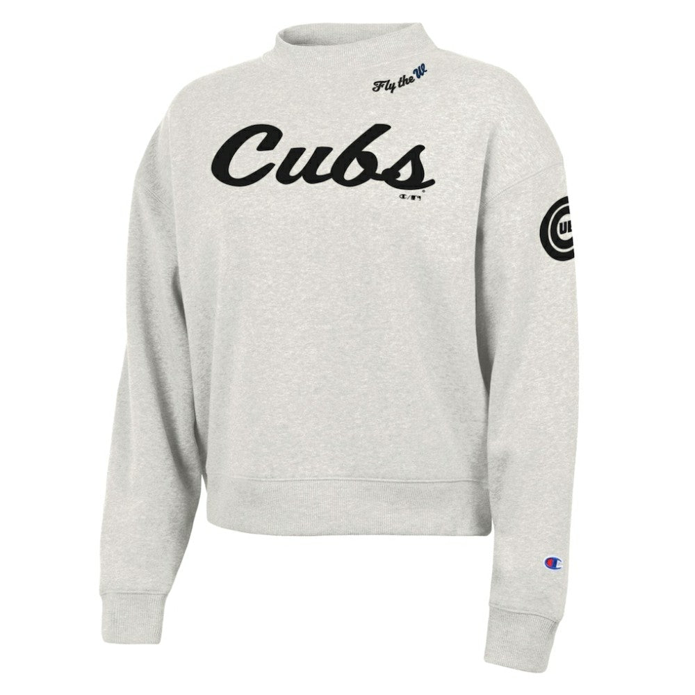 MLB Chicago Cubs Champion Women's Triumph Tri-Blend Sweatshirt