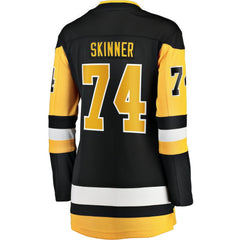 NHL Black Stuart Skinner Pittsburgh Penguins Indiana Women's Home Breakaway Jersey