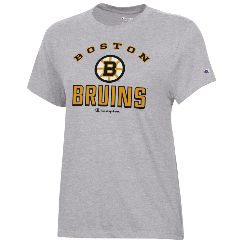 NHL Gray Boston Bruins Champion Women's Core T-Shirt