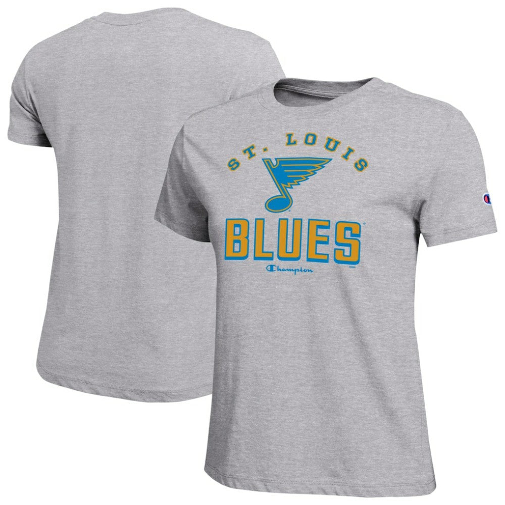 NHL Gray St. Louis Blues Champion Women's Core T-Shirt